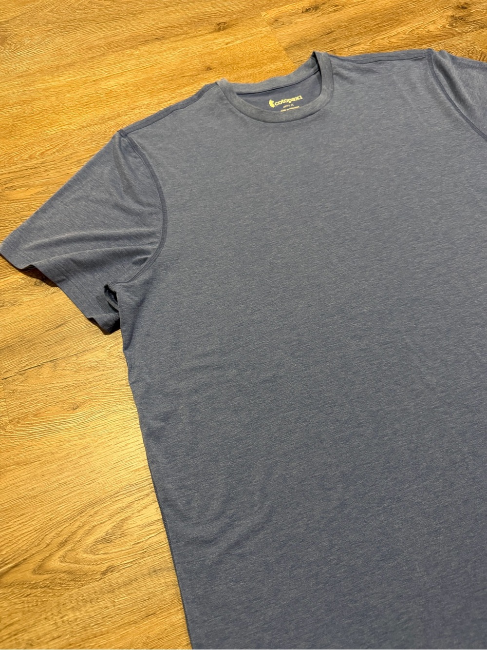 Cotopaxi Empaca Crew Tee XL Dusk Blue Recycled Stretch Performance Shirt - Picture 4 of 6